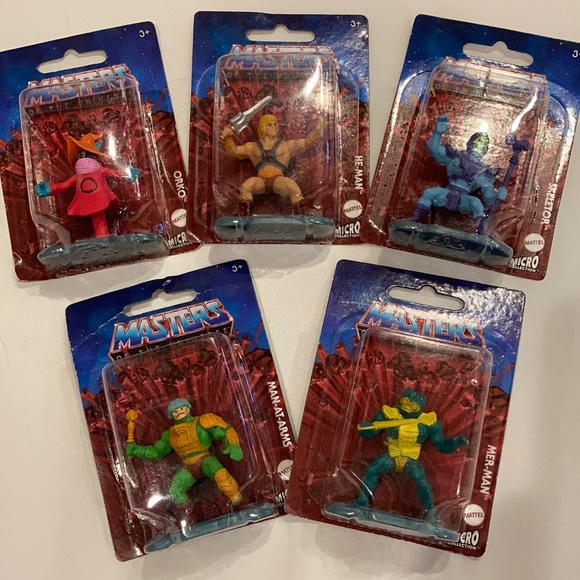 MOTO mini figures. Set of 5. - Picture 1 of 1